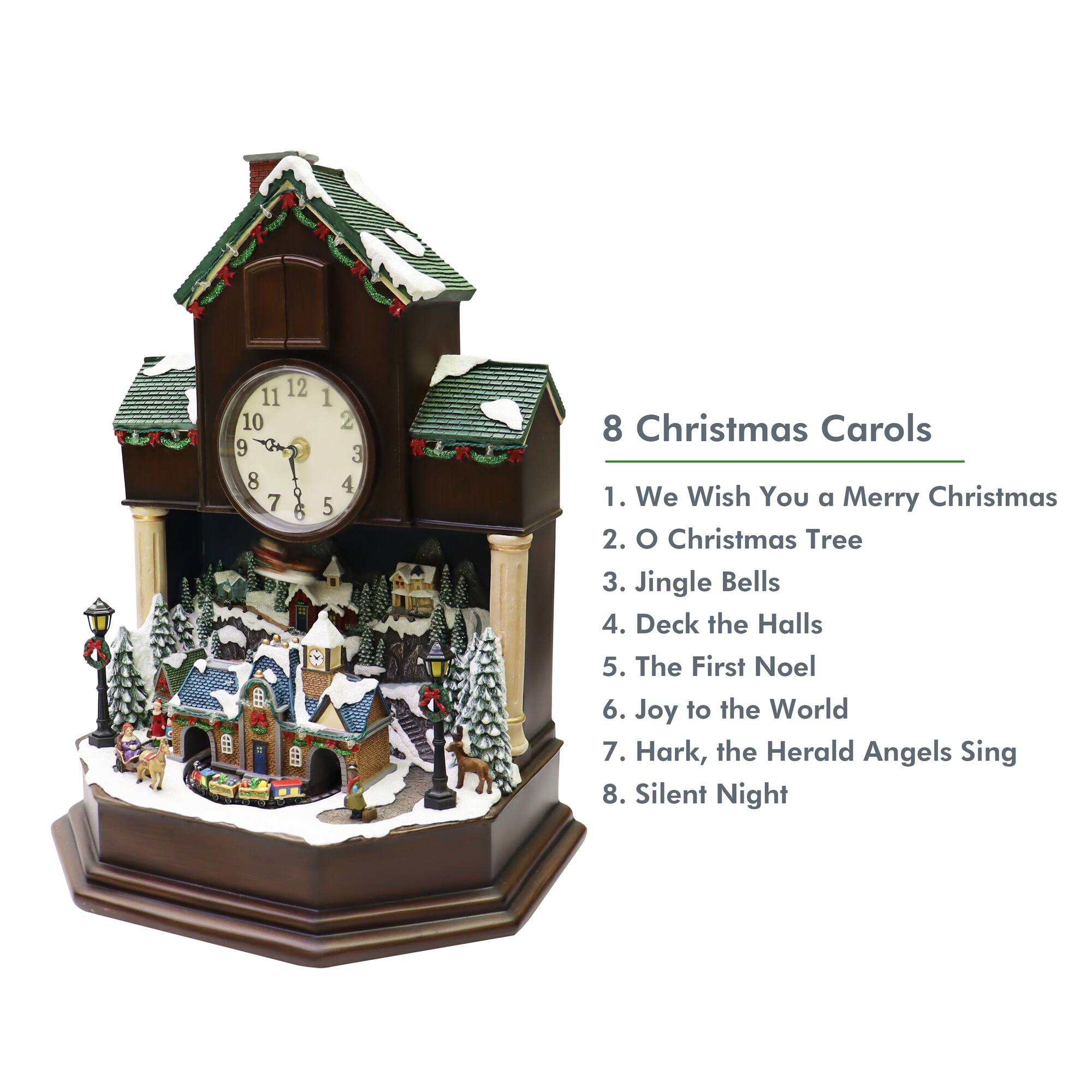 Moments in Time 16.8" Animated Cuckoo Clock Décor